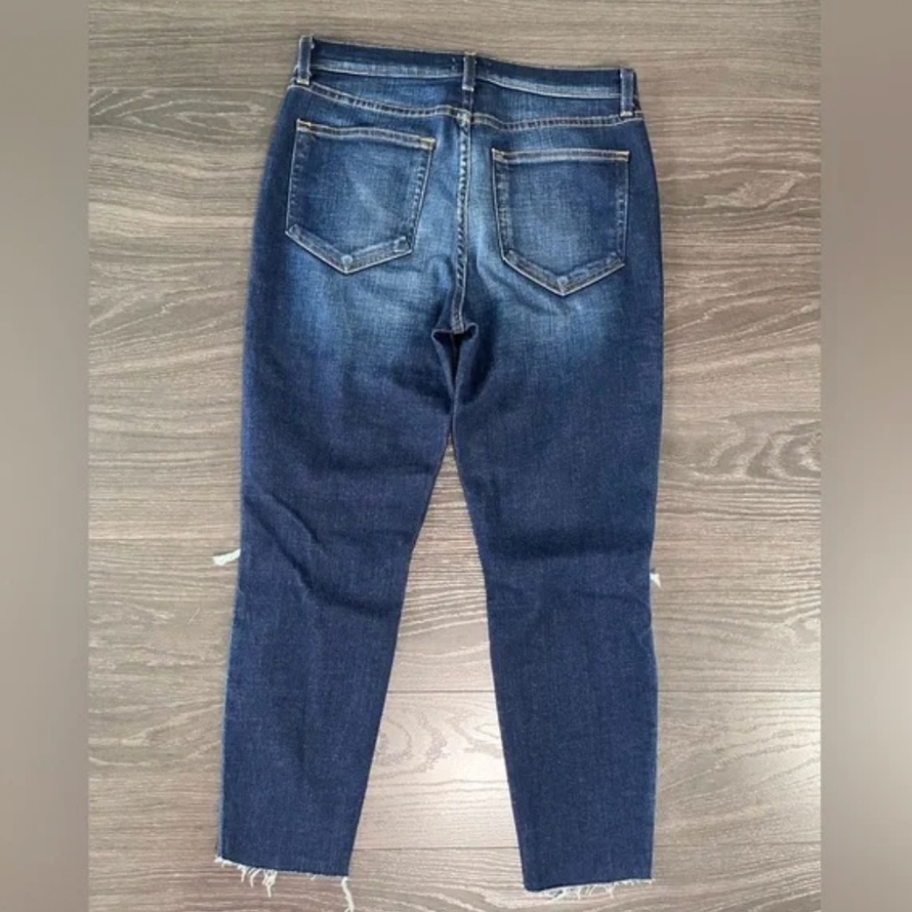 L'AGENCE| ABIGAIL FRENCH SLIM RIPPED SKINNY JEANS - Picture 9 of 10